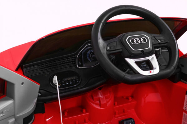 Audi Q8 Lift na akumulator dla dzieci Czerwony SUV
