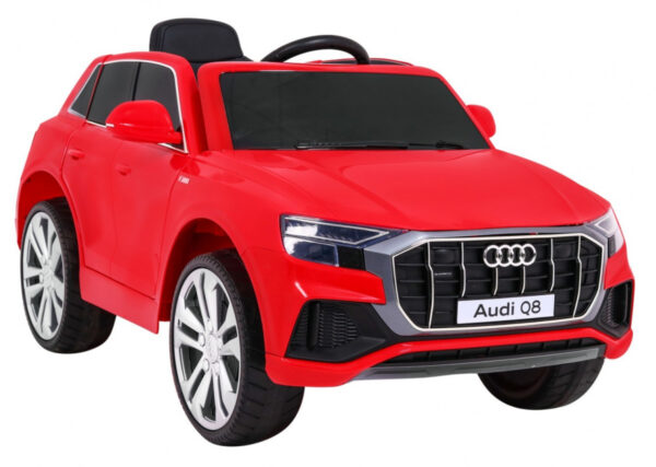 Audi Q8 Lift na akumulator dla dzieci Czerwony SUV