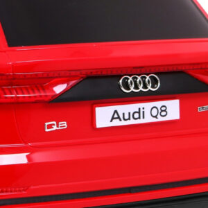 Audi Q8 Lift na akumulator dla dzieci Czerwony SUV