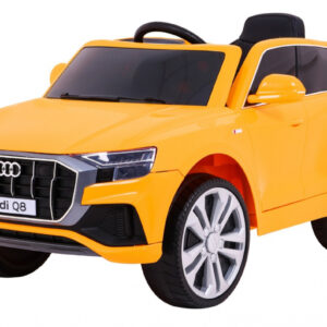 Audi Q8 Lift, SUV na akumulator dla dzieci Żółty