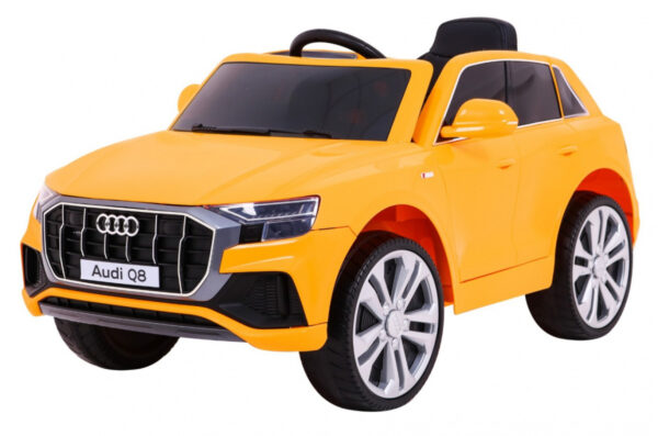 Audi Q8 Lift, SUV na akumulator dla dzieci Żółty