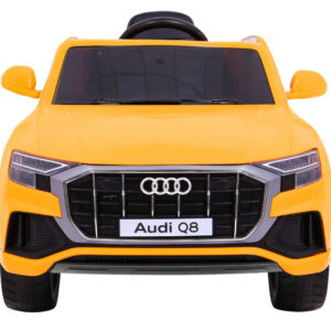 Audi Q8 Lift, SUV na akumulator dla dzieci Żółty