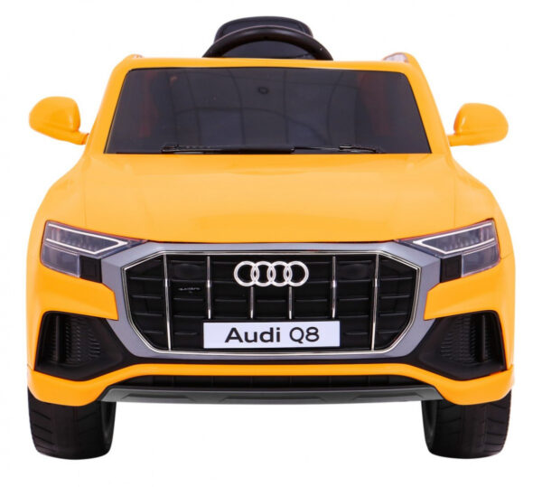 Audi Q8 Lift, SUV na akumulator dla dzieci Żółty