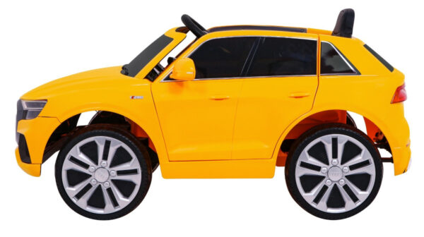 Audi Q8 Lift, SUV na akumulator dla dzieci Żółty