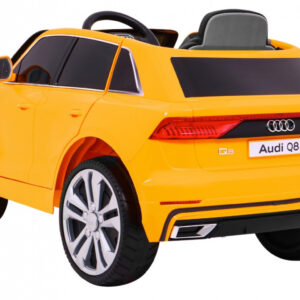 Audi Q8 Lift, SUV na akumulator dla dzieci Żółty