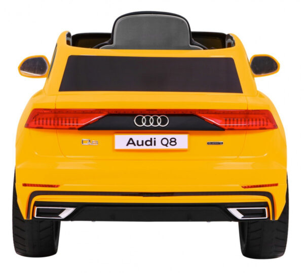 Audi Q8 Lift, SUV na akumulator dla dzieci Żółty