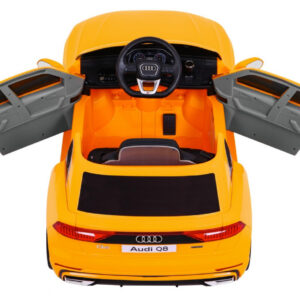 Audi Q8 Lift, SUV na akumulator dla dzieci Żółty