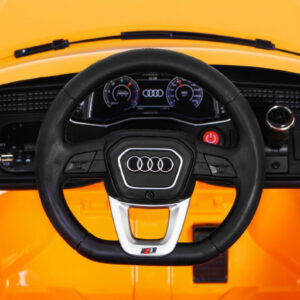 Audi Q8 Lift, SUV na akumulator dla dzieci Żółty