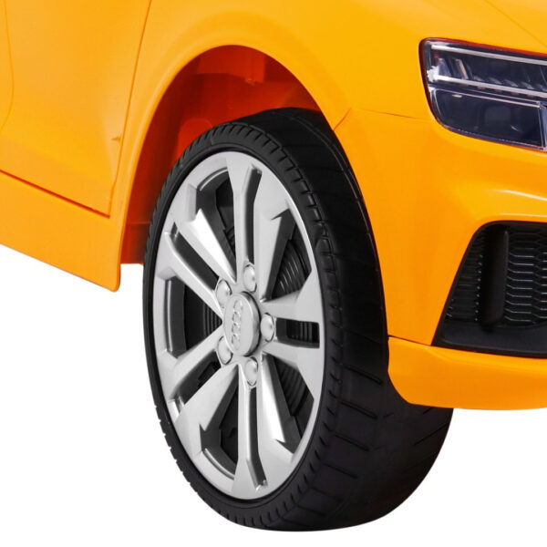 Audi Q8 Lift, SUV na akumulator dla dzieci Żółty