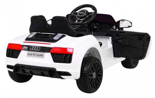 Audi R8 na akumulator dla dzieci Biały
