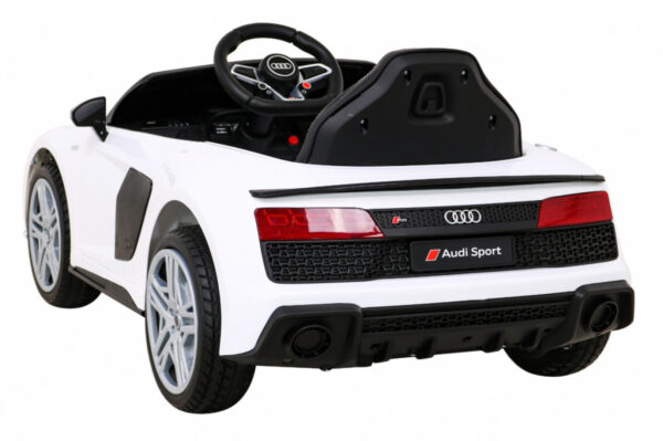 Audi R8 LIFT Samochodzik na akumulator Biały