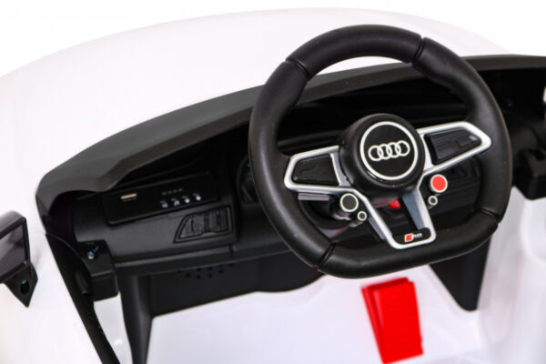 Audi R8 LIFT Samochodzik na akumulator Biały
