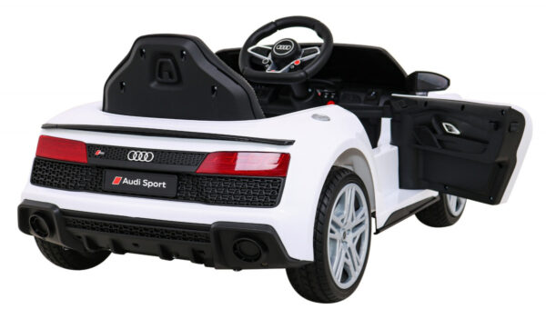 Audi R8 LIFT Samochodzik na akumulator Biały