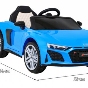 Audi R8 LIFT Samochodzik na akumulator Niebieski