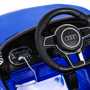 Audi R8 na akumulator dla dzieci Niebieski