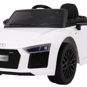 Audi R8 Spyder na akumulator Biały