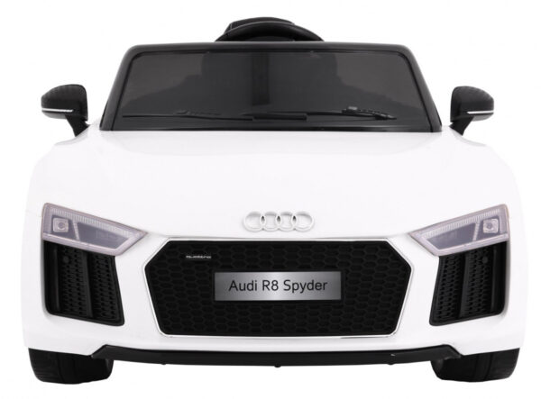 Audi R8 Spyder na akumulator Biały