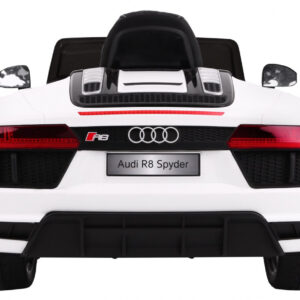 Audi R8 Spyder na akumulator Biały