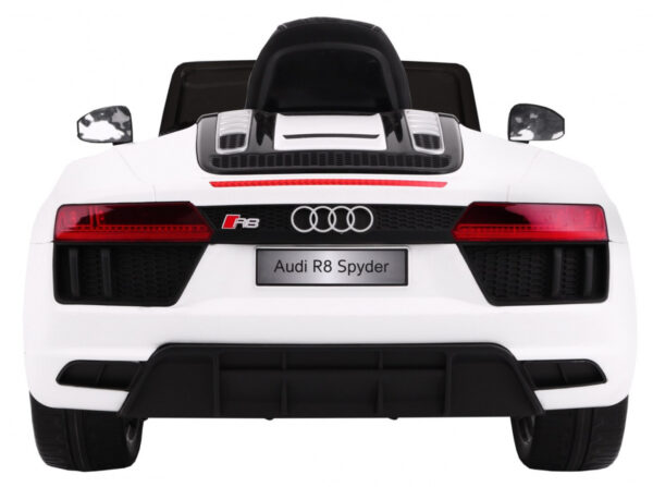Audi R8 Spyder na akumulator Biały