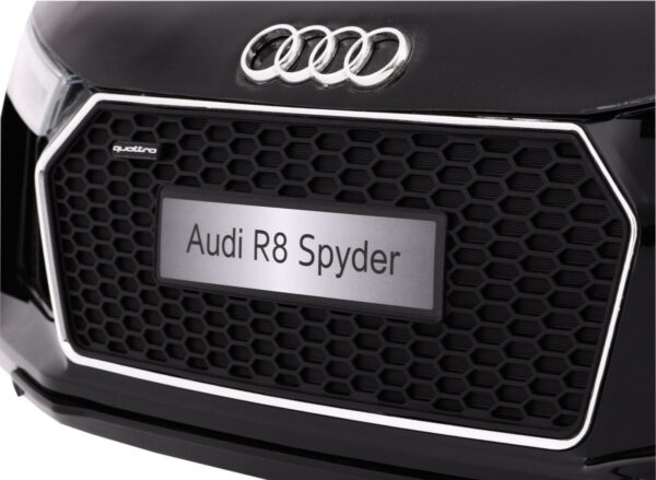 Audi R8 Spyder na akumulator Lakier Czarny