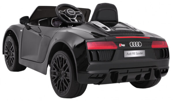 Audi R8 Spyder na akumulator Lakier Czarny