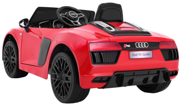 Audi R8 Spyder na akumulator Lakier Czerwony