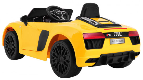 Audi R8 Spyder na akumulator Żółty