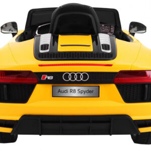 Audi R8 Spyder na akumulator Żółty