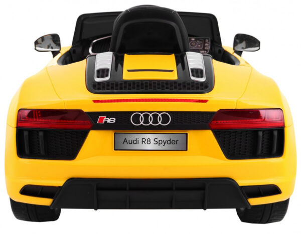 Audi R8 Spyder na akumulator Żółty
