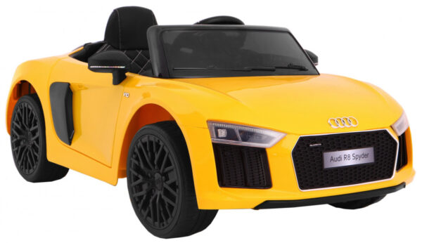 Audi R8 Spyder na akumulator Żółty