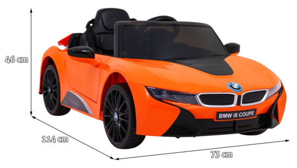 BMW I8 Lift Auto na akumulator Pomarańczowy