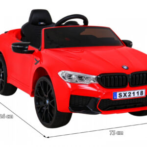 Pojazd BMW M5 DRIFT Czerwony