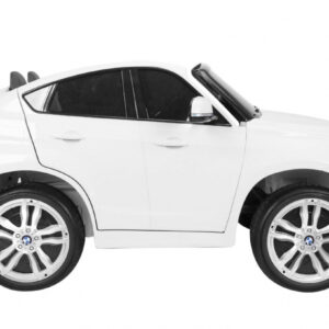 BMW X6M XXL dla 2 dzieci Biały SUV