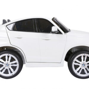 BMW X6M XXL dla 2 dzieci Biały SUV