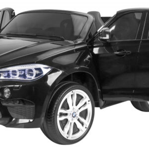 BMW X6M XXL dla 2 dzieci Czarny SUV