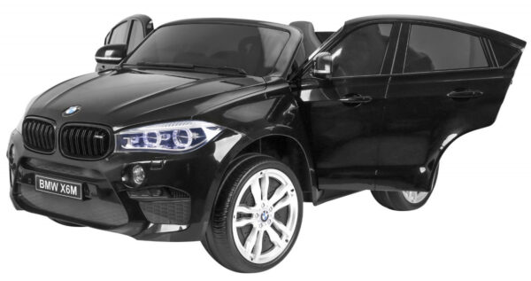 BMW X6M XXL dla 2 dzieci Czarny SUV