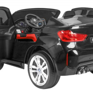 BMW X6M XXL dla 2 dzieci Czarny SUV