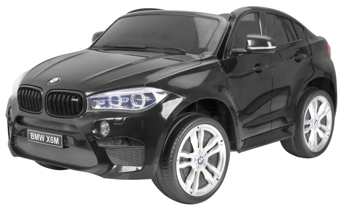 BMW X6M XXL dla 2 dzieci Lakier Czarny SUV