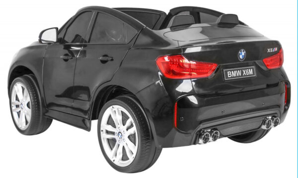 BMW X6M XXL dla 2 dzieci Lakier Czarny SUV
