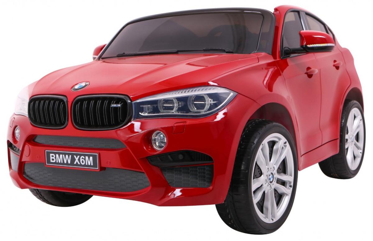 SUV BMW X6M XXL dla 2 dzieci Lakier Czerwony