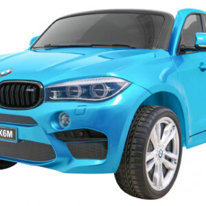 SUV BMW X6M XXL dla 2 dzieci Lakier Niebieski