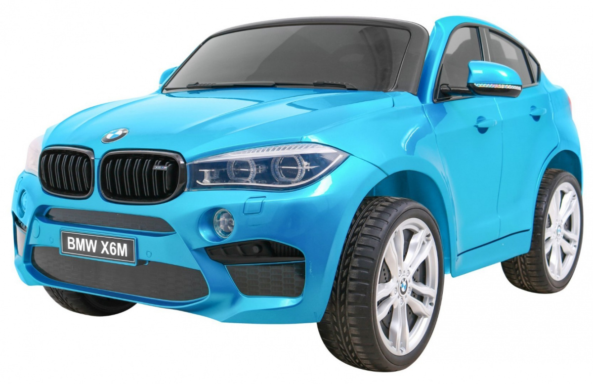 SUV BMW X6M XXL dla 2 dzieci Lakier Niebieski