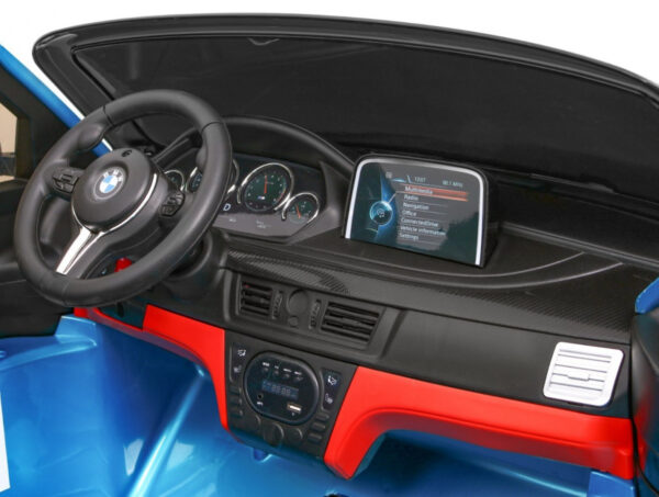 SUV BMW X6M XXL dla 2 dzieci Lakier Niebieski