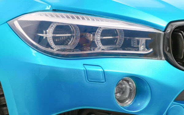 SUV BMW X6M XXL dla 2 dzieci Lakier Niebieski