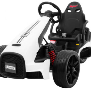 Gokart na akumulator Bolid XR-1 dla dzieci Biały