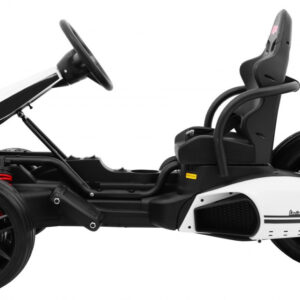 Gokart na akumulator Bolid XR-1 dla dzieci Biały