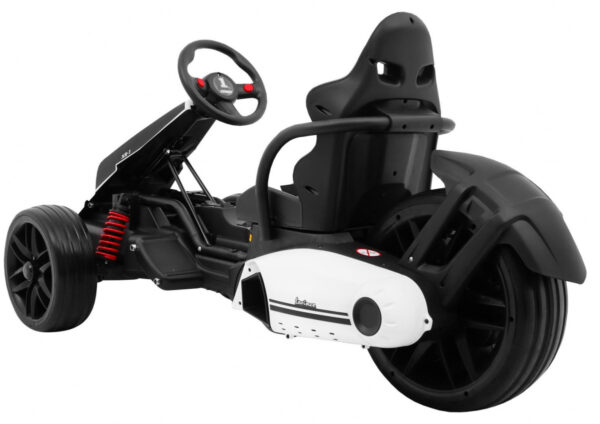Gokart na akumulator Bolid XR-1 dla dzieci Biały