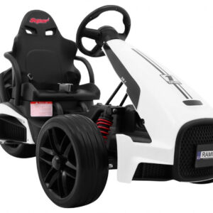 Gokart na akumulator Bolid XR-1 dla dzieci Biały