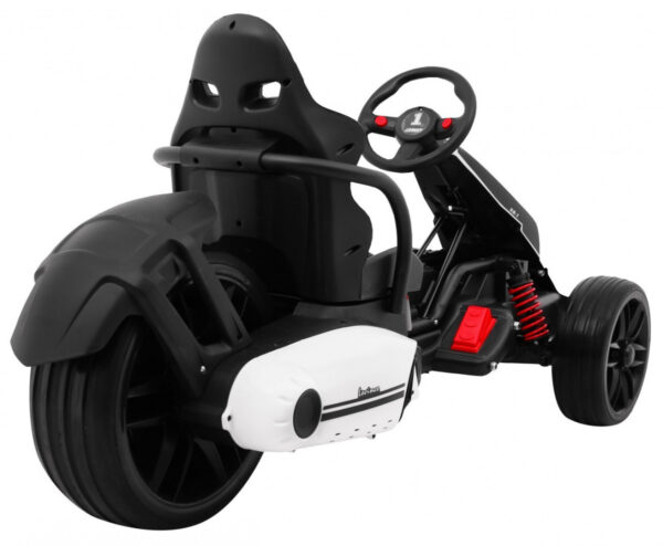 Gokart na akumulator Bolid XR-1 dla dzieci Biały