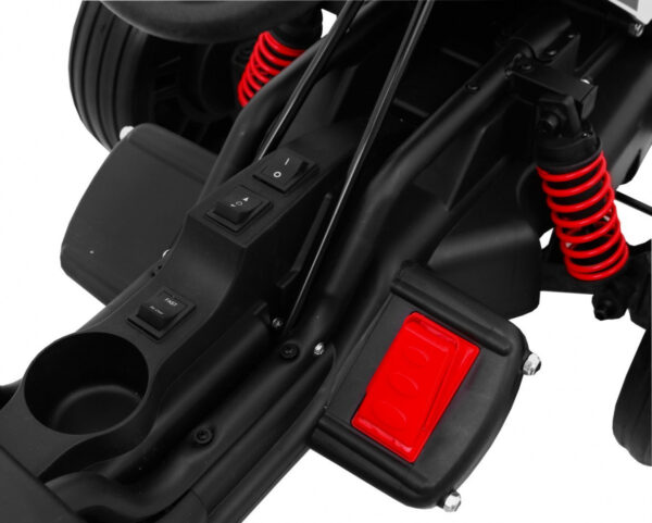 Gokart na akumulator Bolid XR-1 dla dzieci Biały
